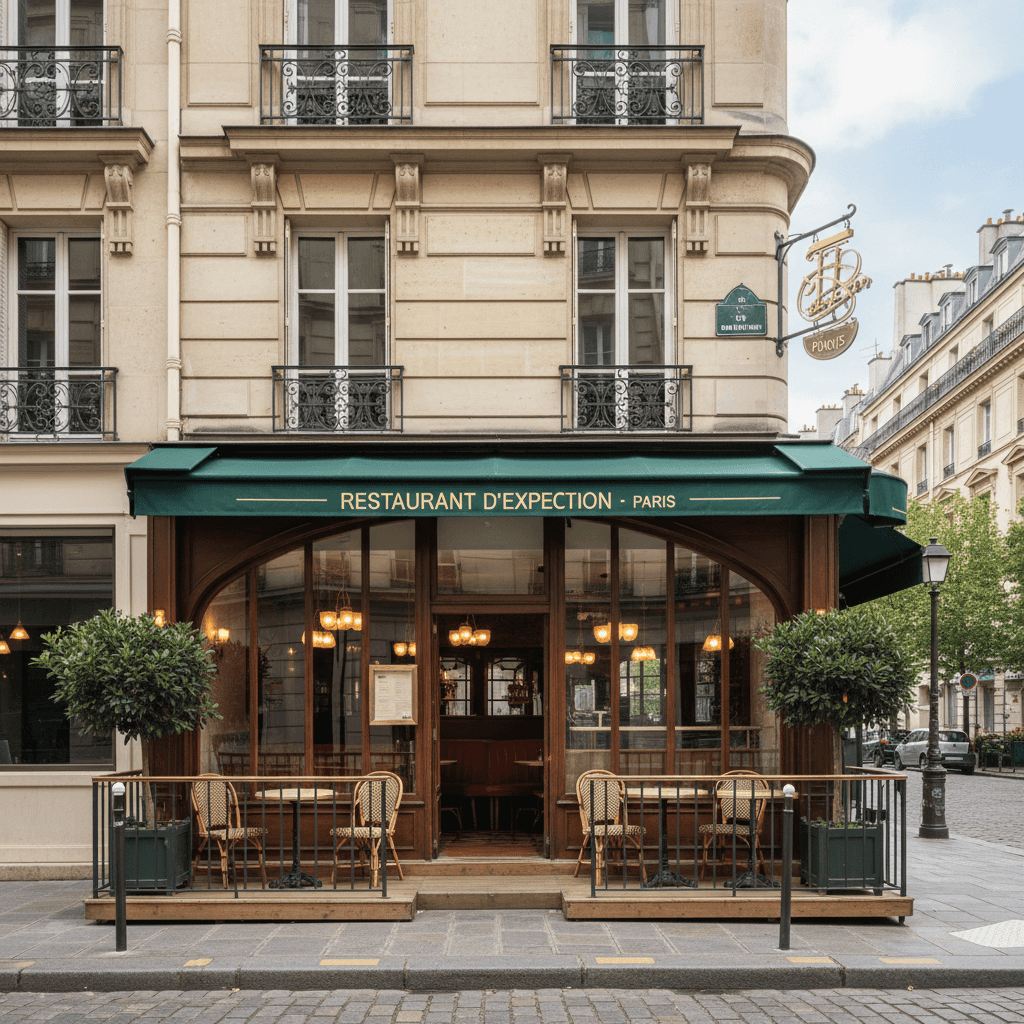 Restaurant d'Exception à Paris - 220 m²