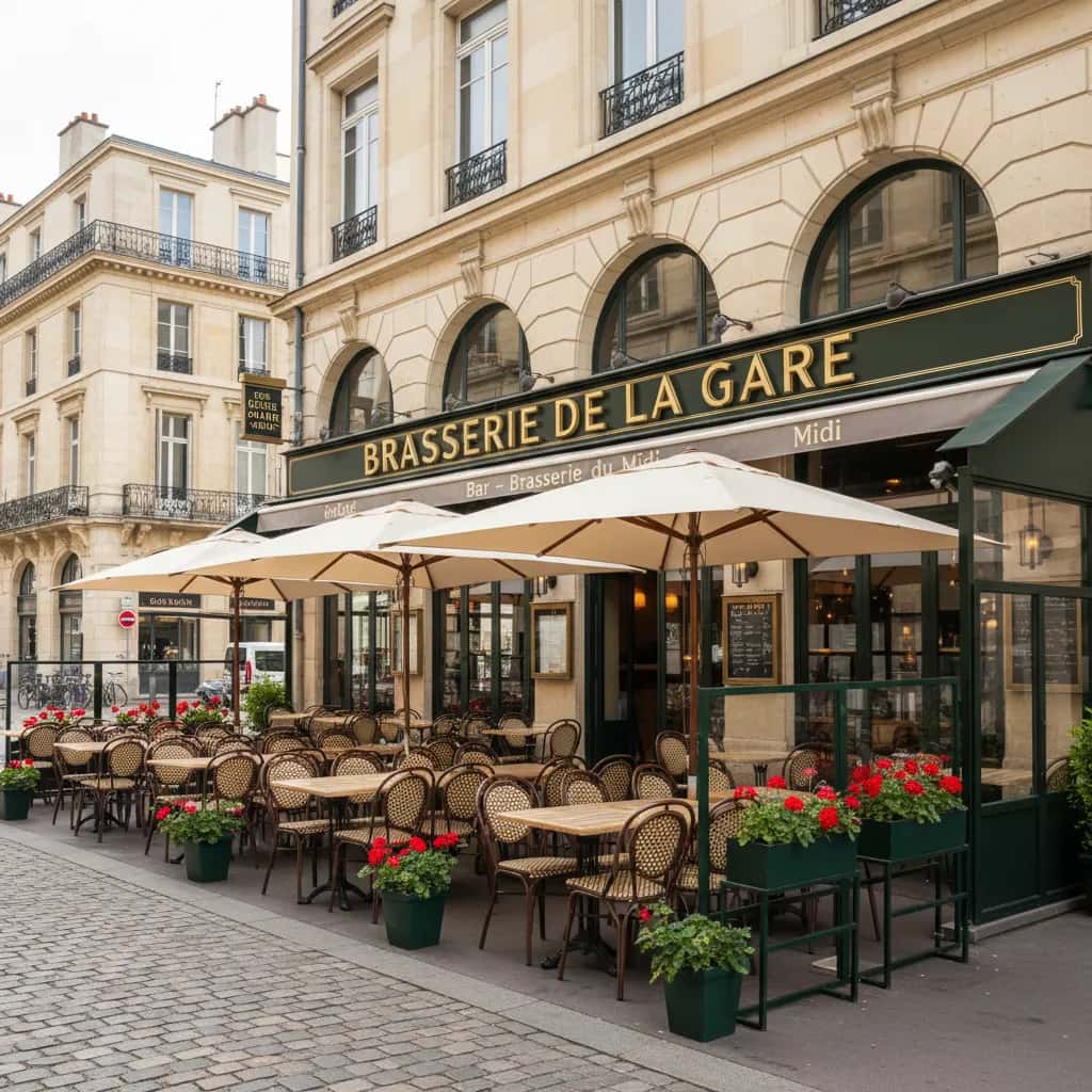 Bar-brasserie à Bordeaux : terrasse - licence IV