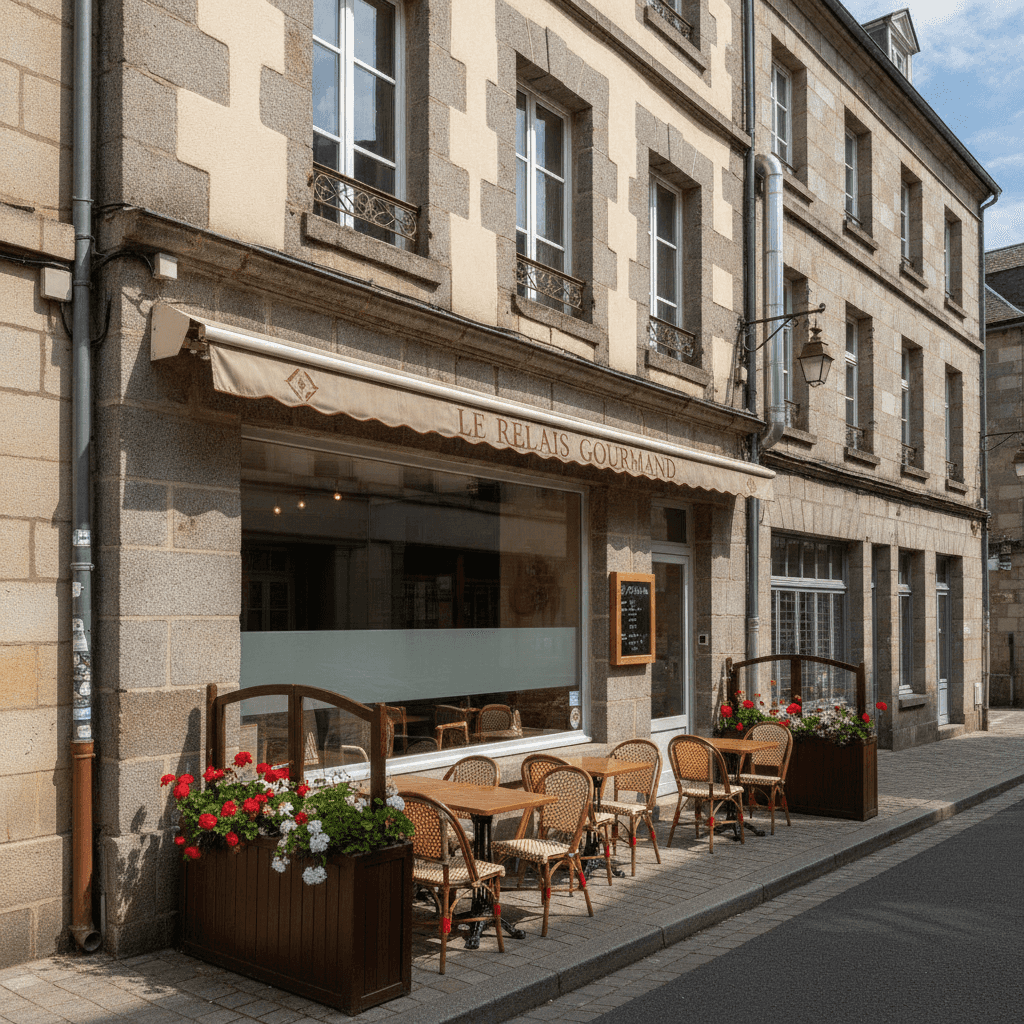 Restaurant à Rennes : terrasse - extraction