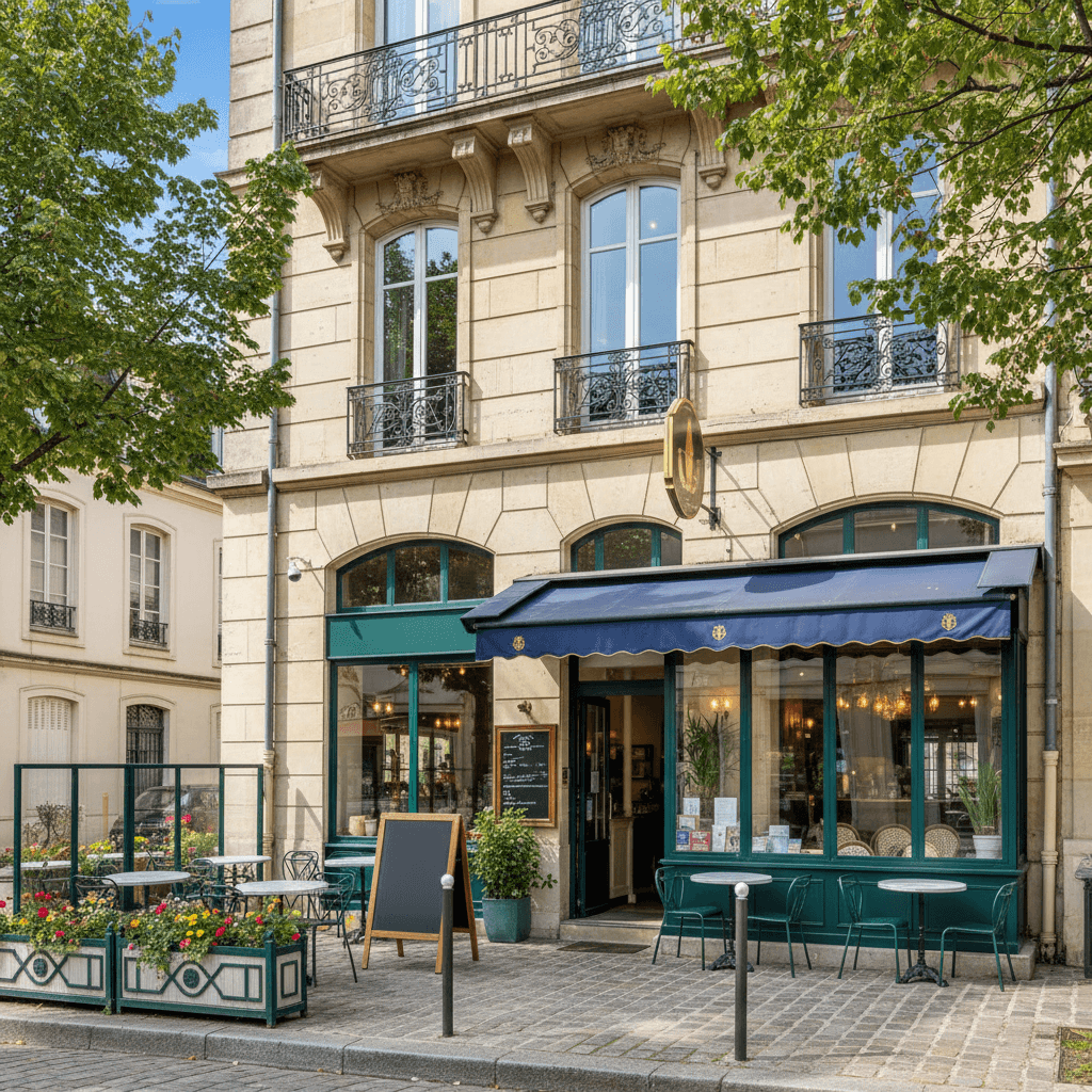 Restaurant à Dijon : terrasse