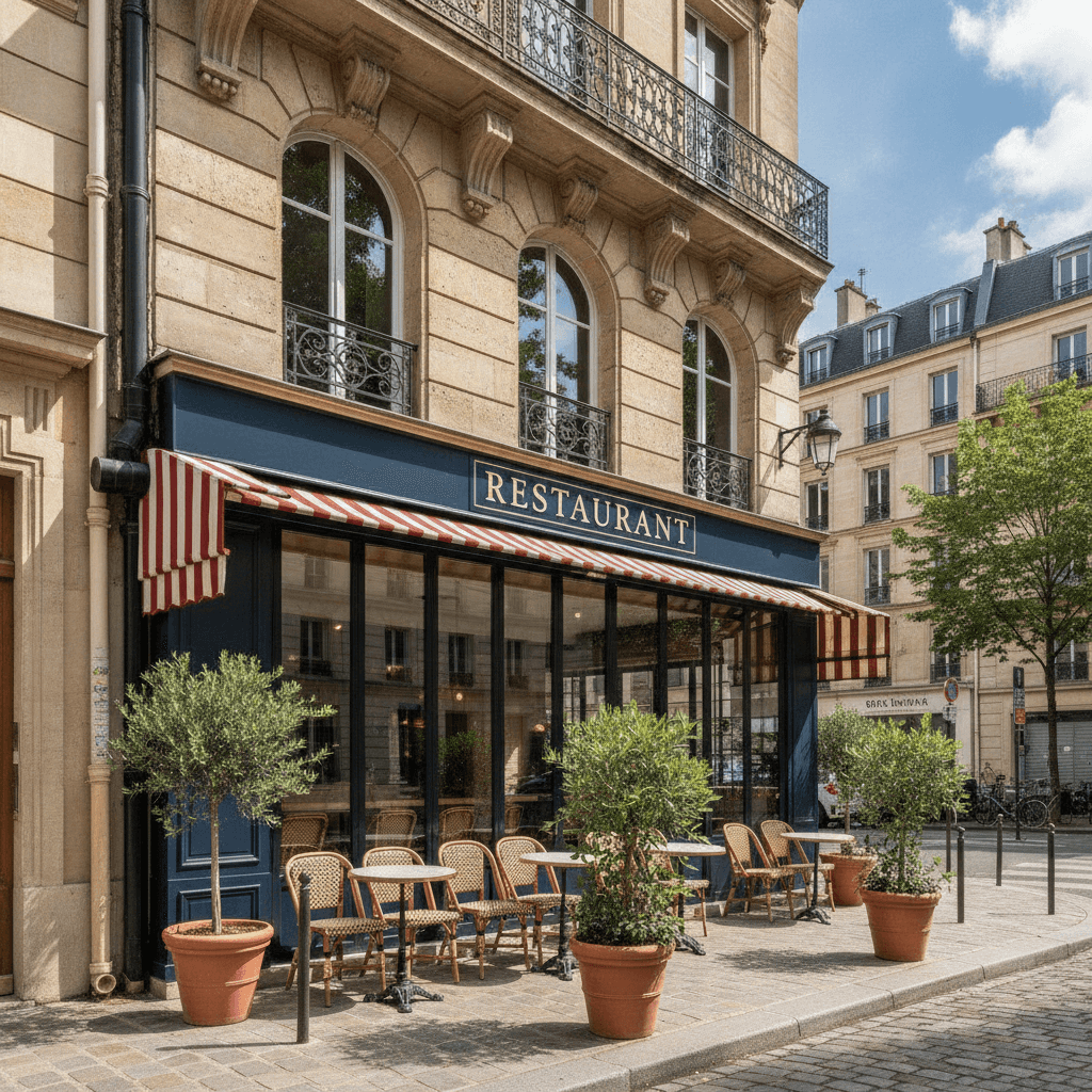 Restaurant 158m² à Montreuil : extraction