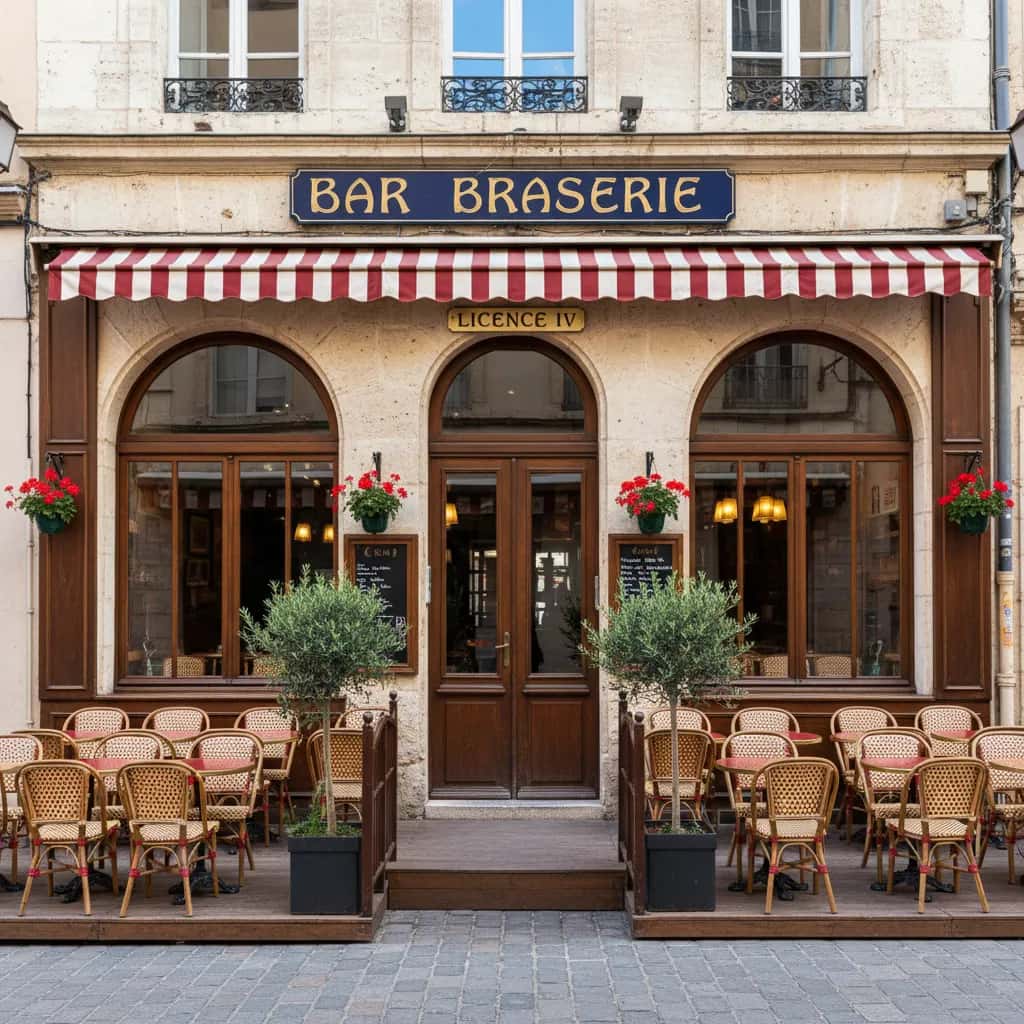Bar-brasserie 70m² à Montpellier : licence IV