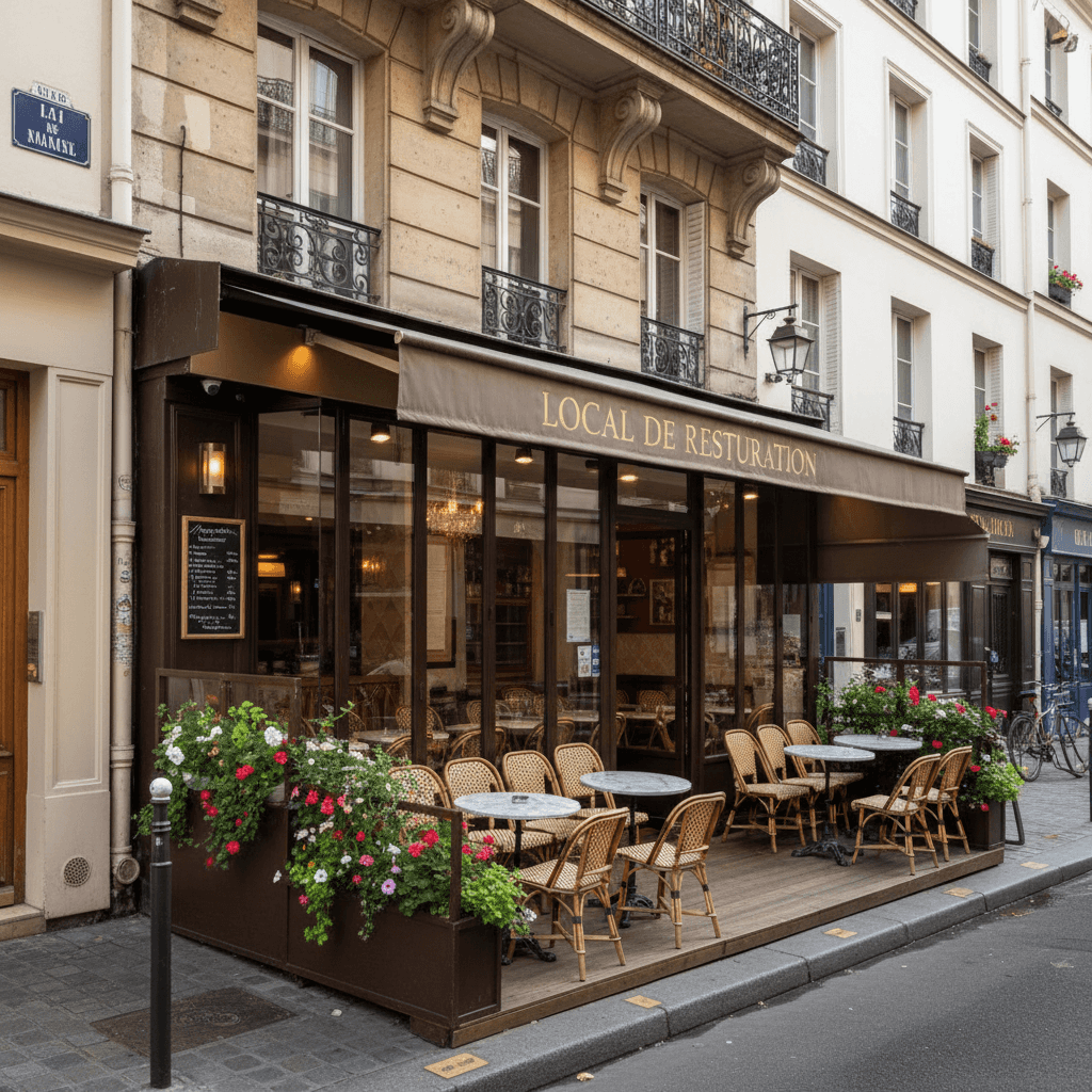 Local de Restauration au Cœur de Montmartre