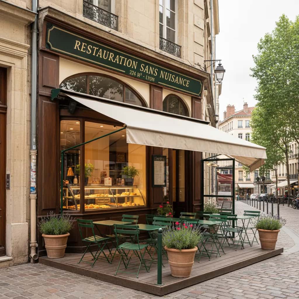 Restauration sans nuisance à Lyon - 224 m²
