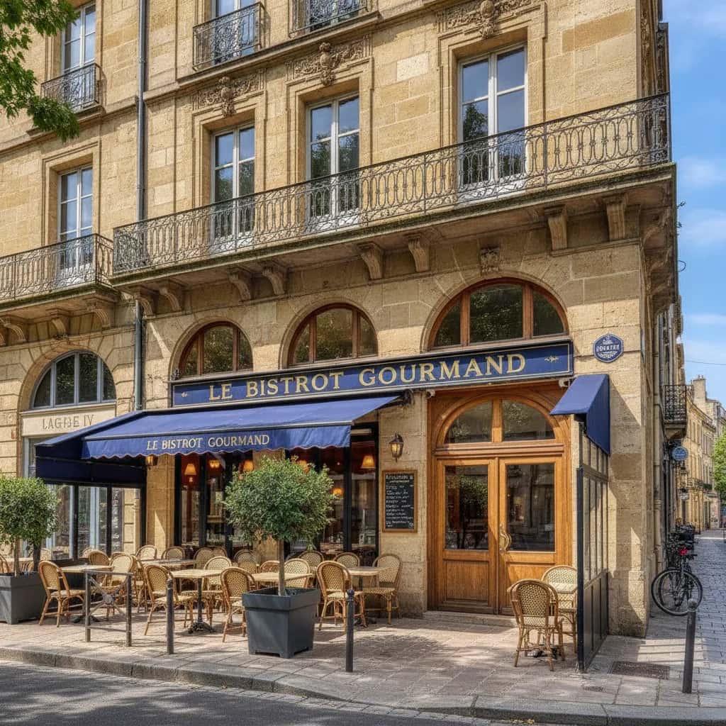 Restaurant 137m² à Bordeaux : terrasse - licence IV