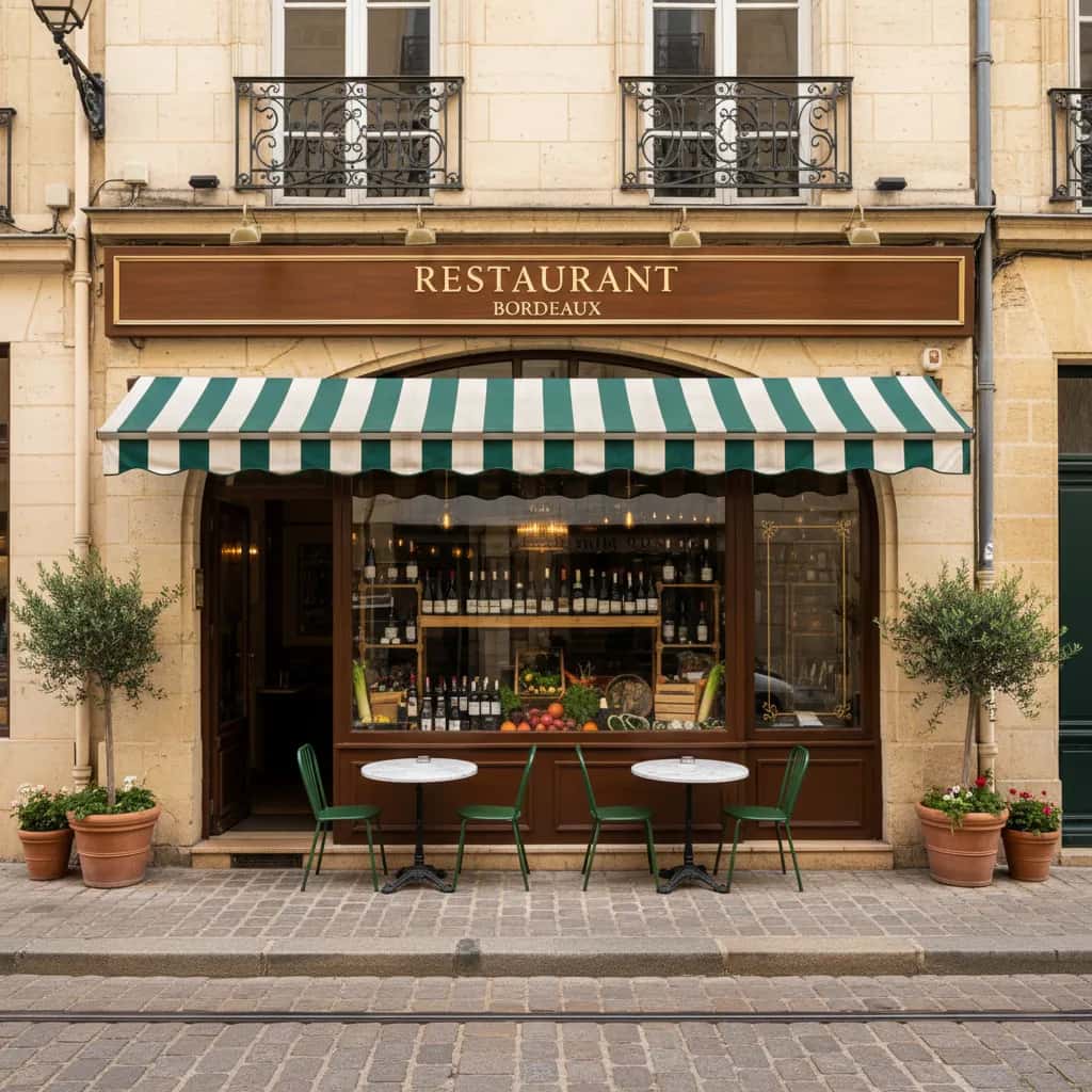 Restaurant à Bordeaux : extraction