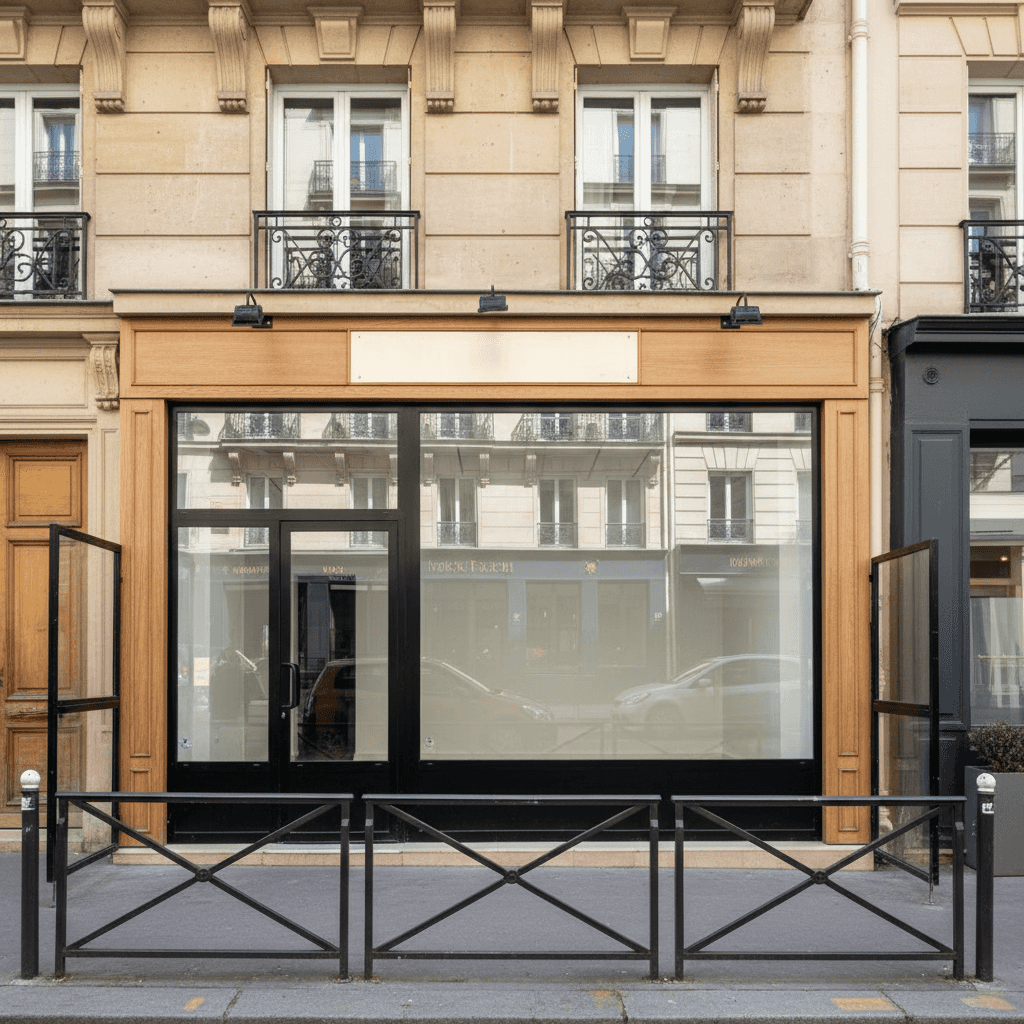 Local vide 36m² à Paris