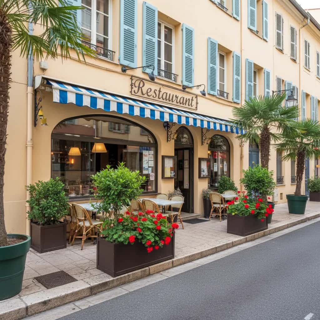 Restaurant 100m² à Nice : terrasse - licence IV