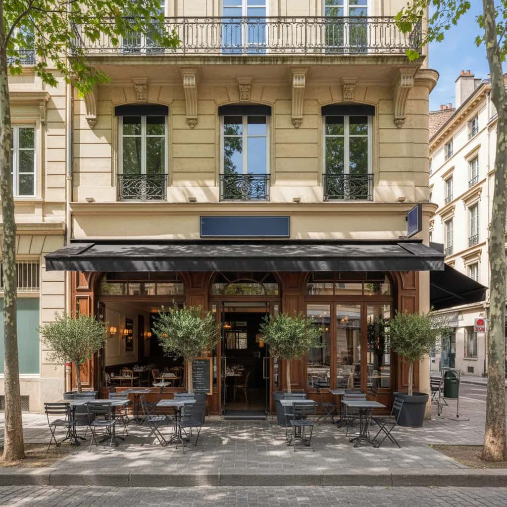 Restaurant 100m² à Lyon : terrasse - licence IV