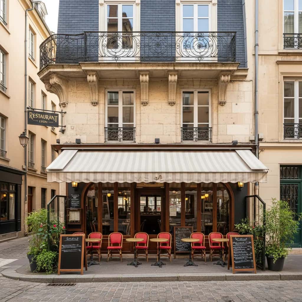 Restaurant 80m² à Lyon : extraction