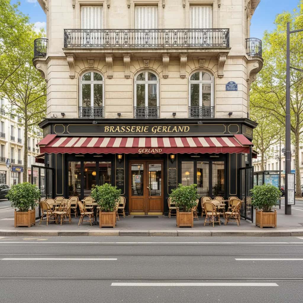 Bar-brasserie 160m² à Lyon : terrasse - licence IV