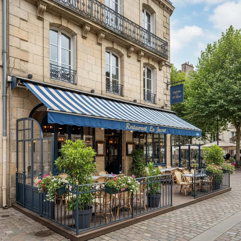 Restaurant 150m² à Nantes : terrasse - licence IV