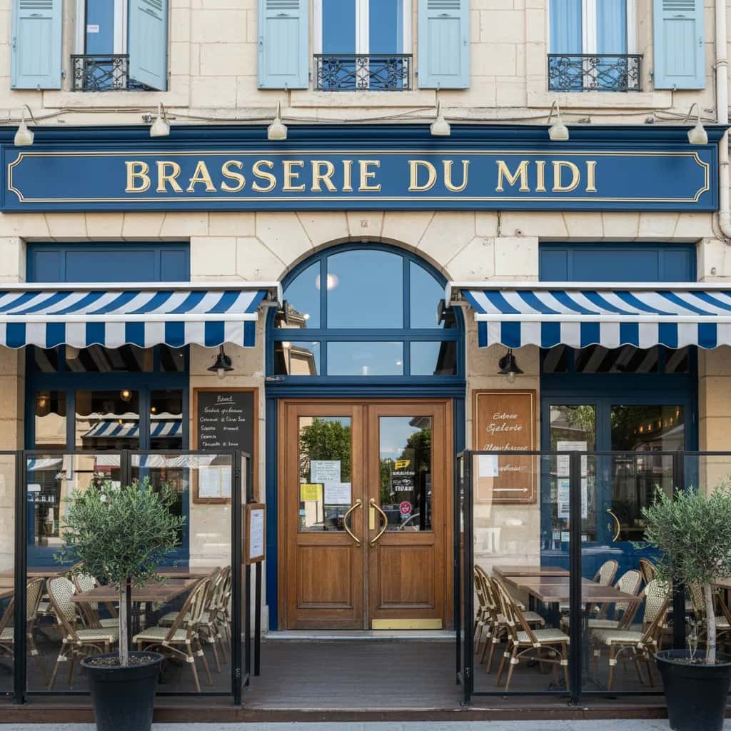 Bar-brasserie à Montpellier : terrasse - licence IV
