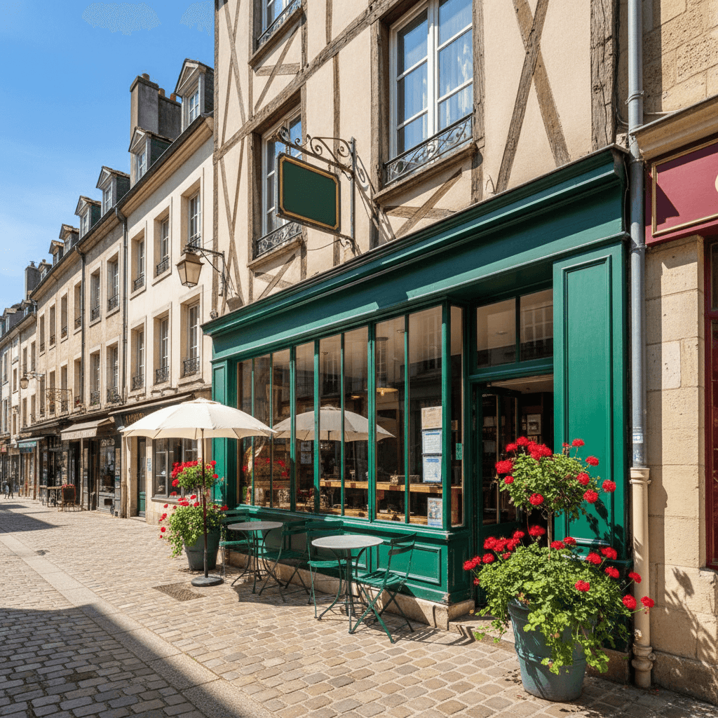Restaurant 75m² à Rouen : extraction - cuisine équipée