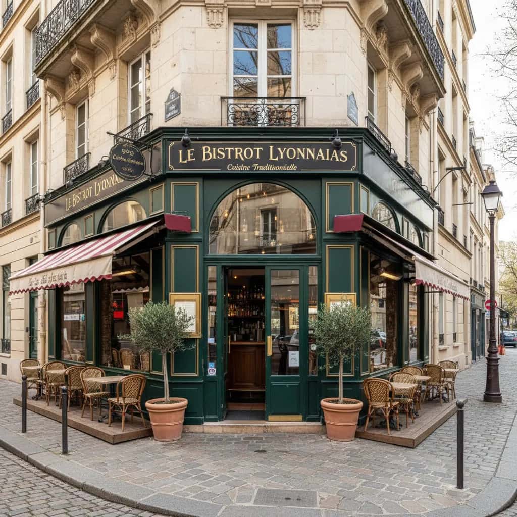 Restaurant 97m² à Lyon : terrasse - licence IV