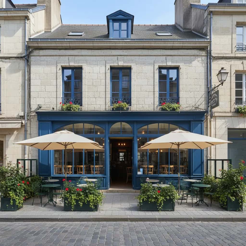Bar-brasserie 90m² à Nantes : terrasse - licence IV