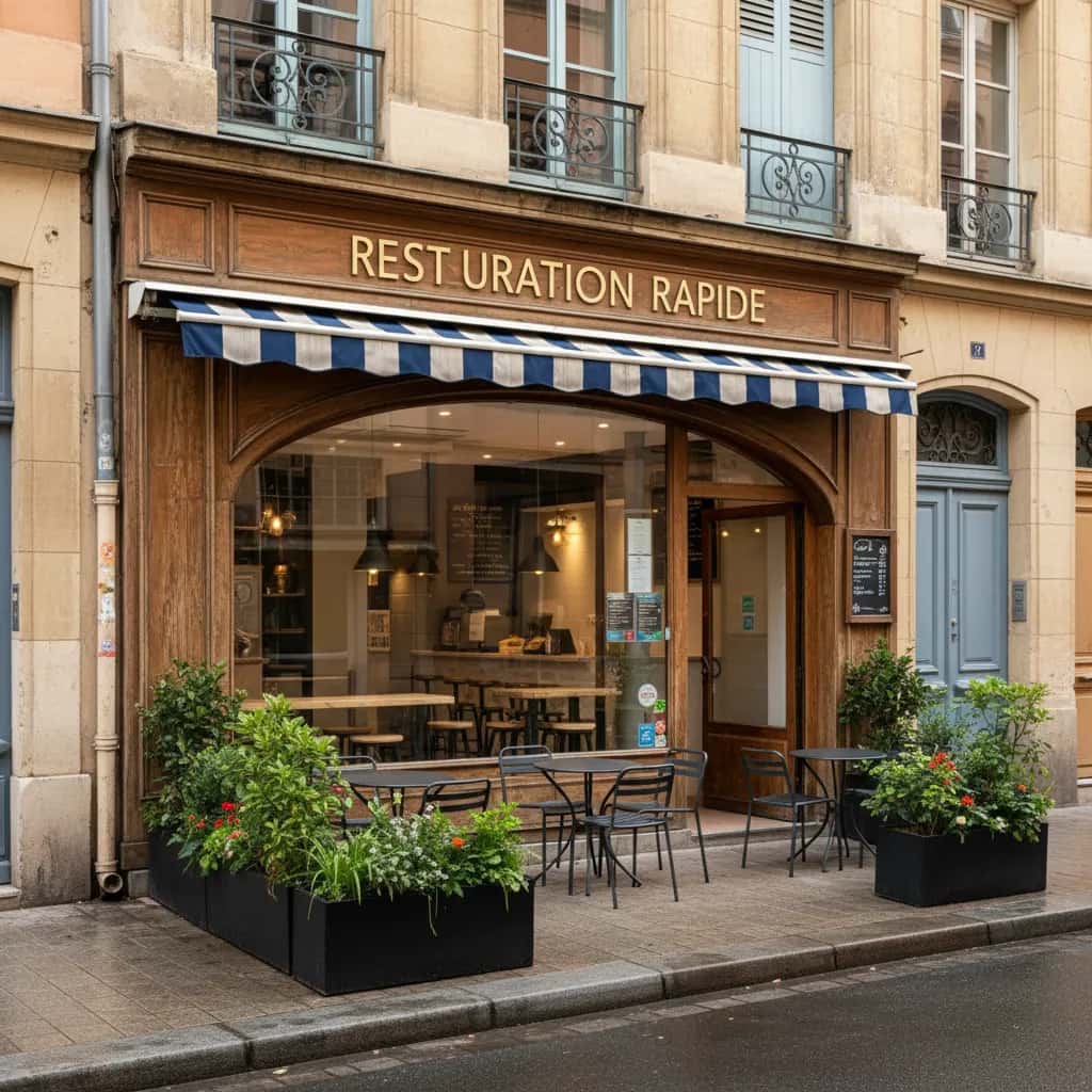 Fast-food 170m² à Lyon : licence IV - extraction