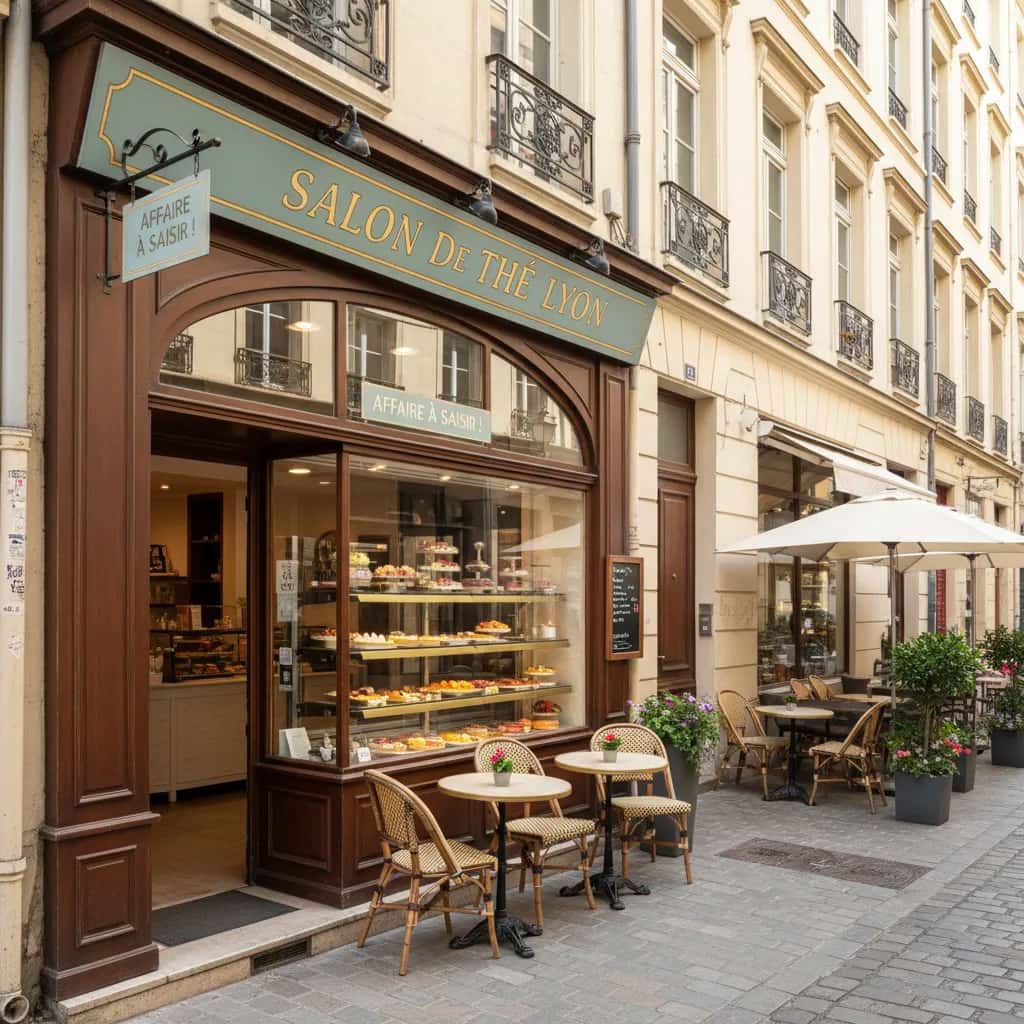 Snack à Lyon : terrasse