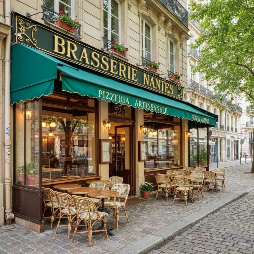 Bar-brasserie à Nantes : terrasse - licence IV