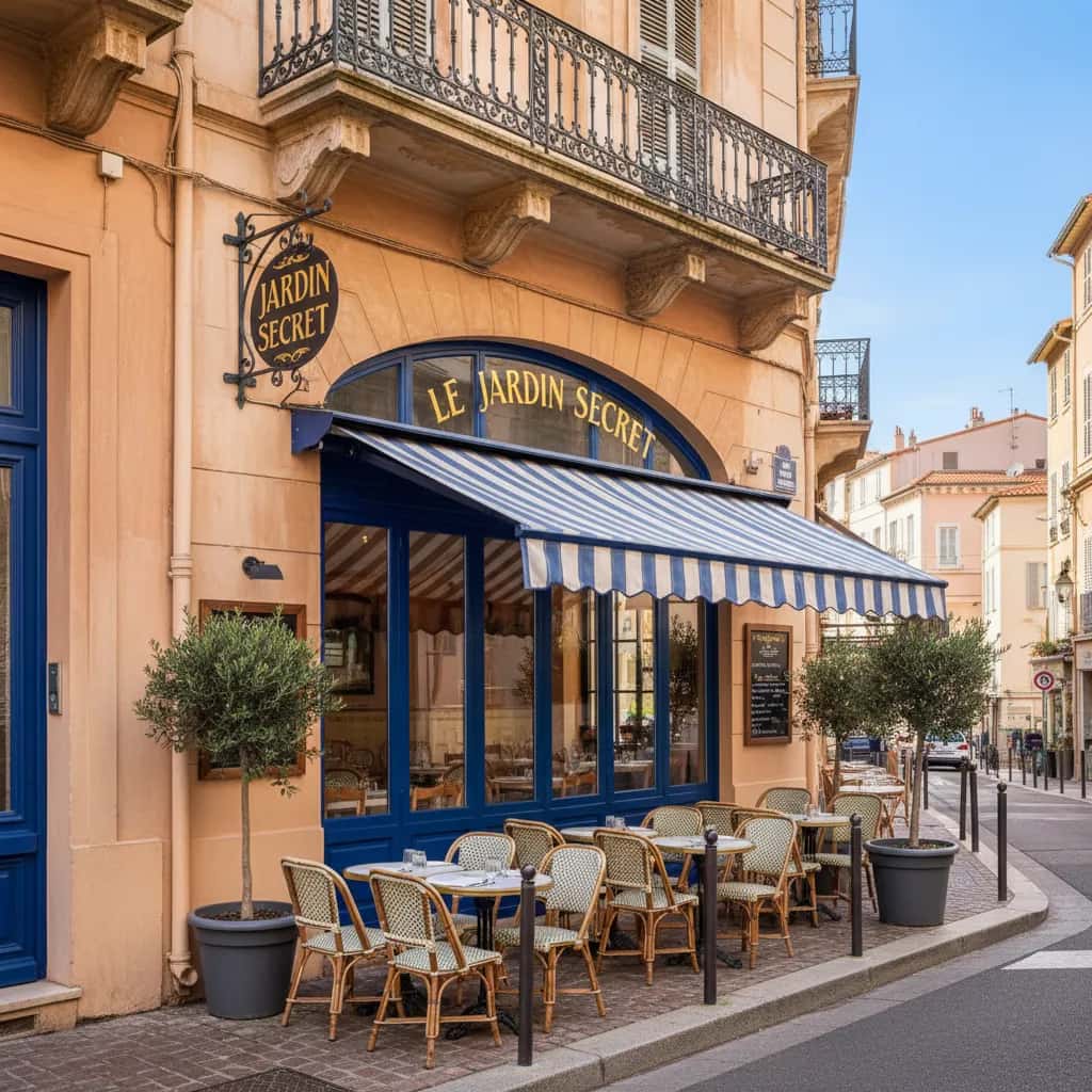Restaurant 90m² à Nice : terrasse - licence IV