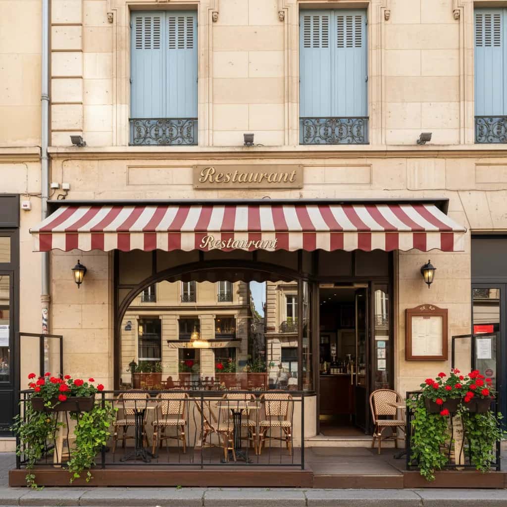 Restaurant 130m² à Lyon : terrasse - licence IV