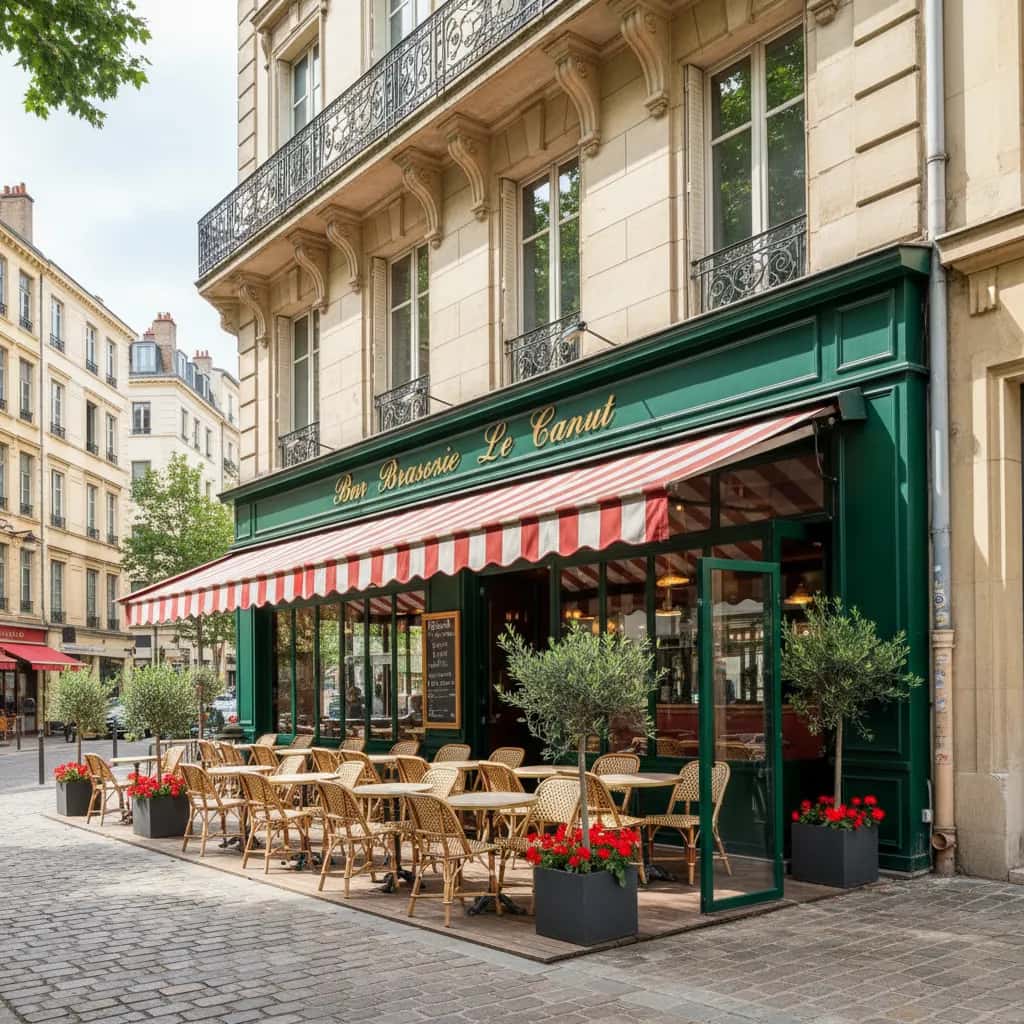 Bar-brasserie 150m² à Lyon : terrasse - licence IV
