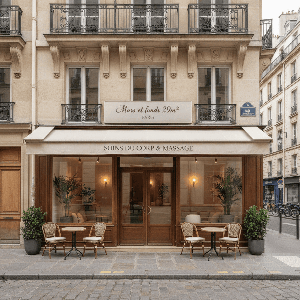 Murs et fonds 29m² à Paris