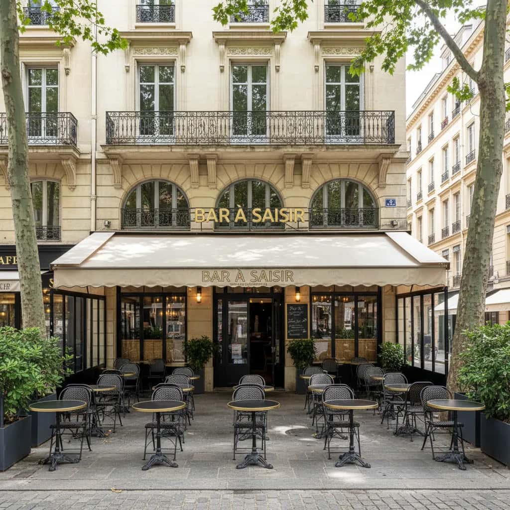 Bar-brasserie à Lyon : terrasse