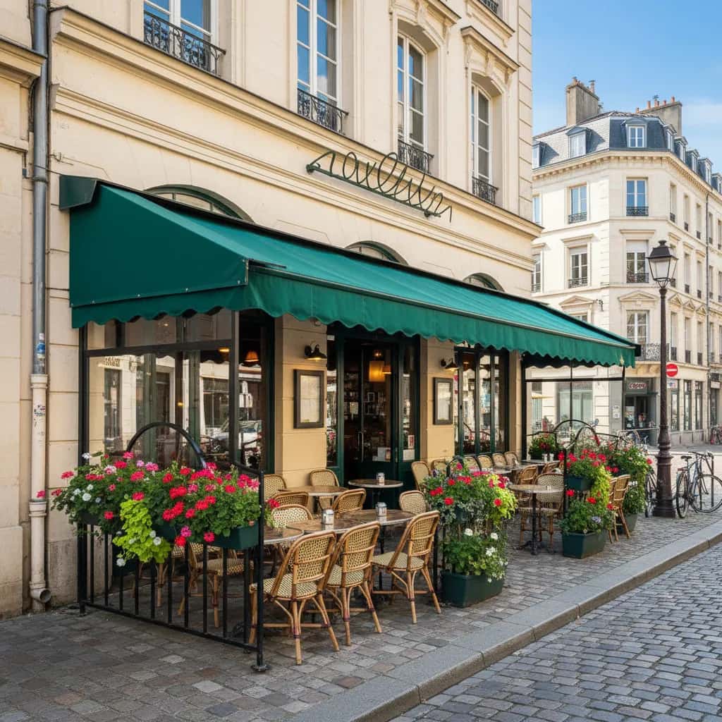 Restaurant à Nantes : terrasse - licence IV