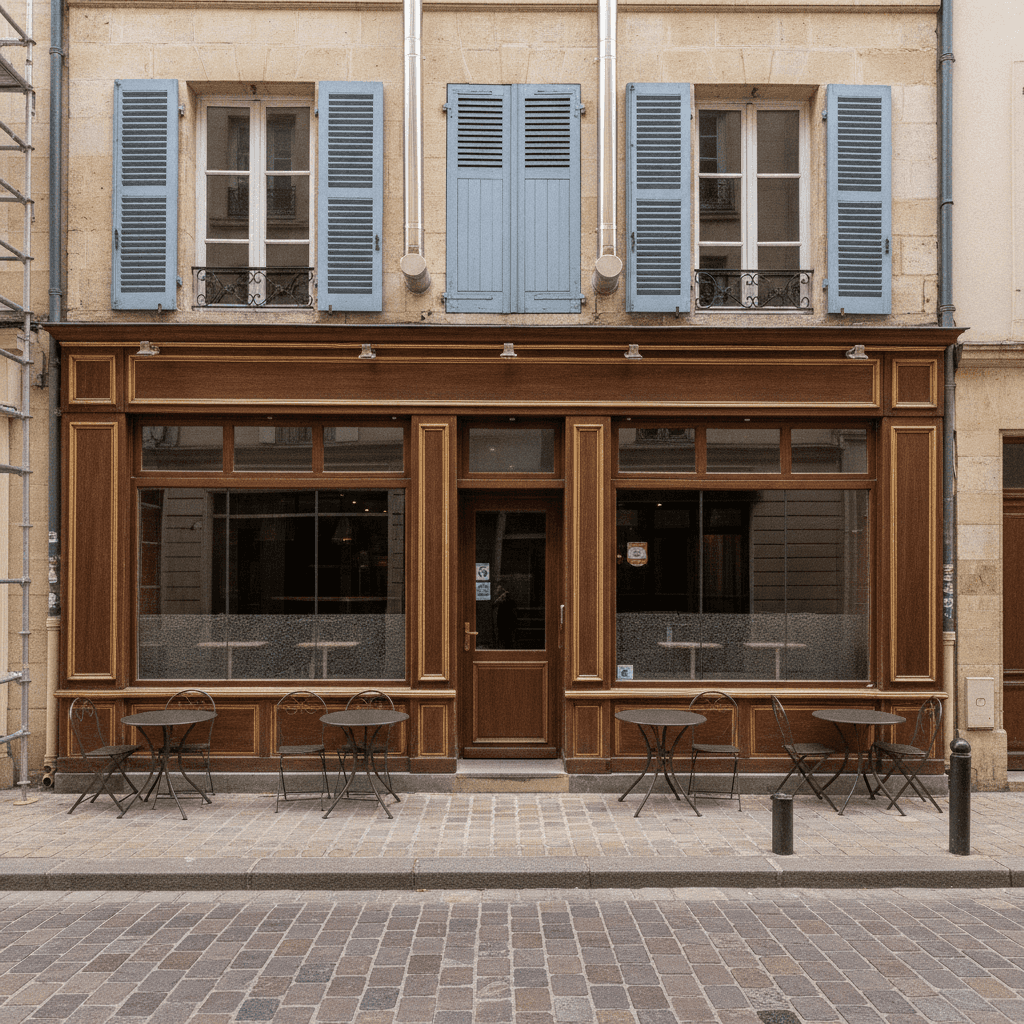Restaurant 40m² à Melun : extraction
