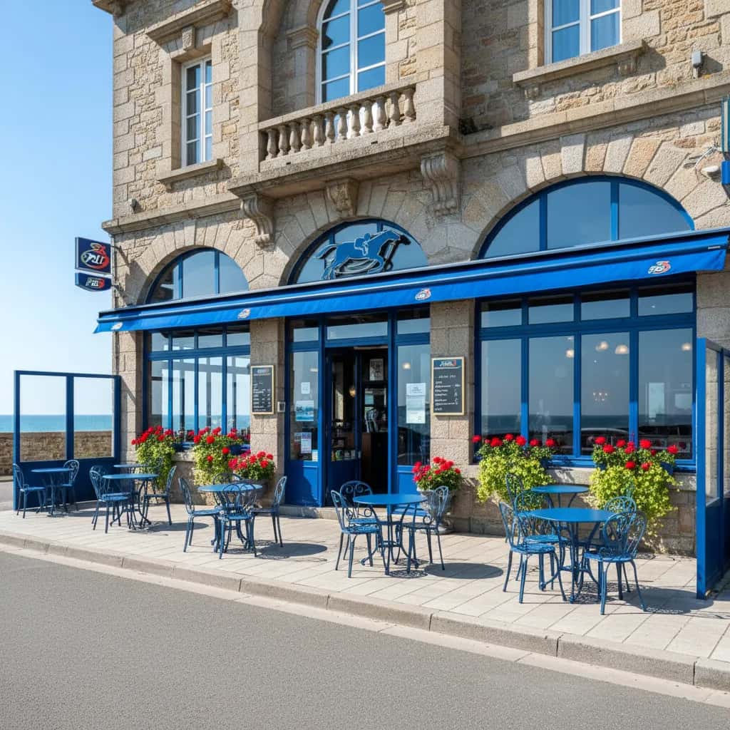 Bar-brasserie 220m² à Nantes : terrasse - licence IV
