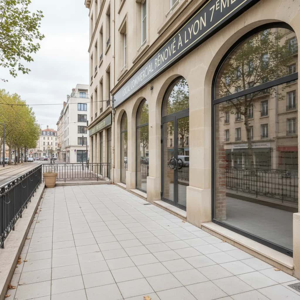 Local Commercial Rénové à Lyon 7ᵉ