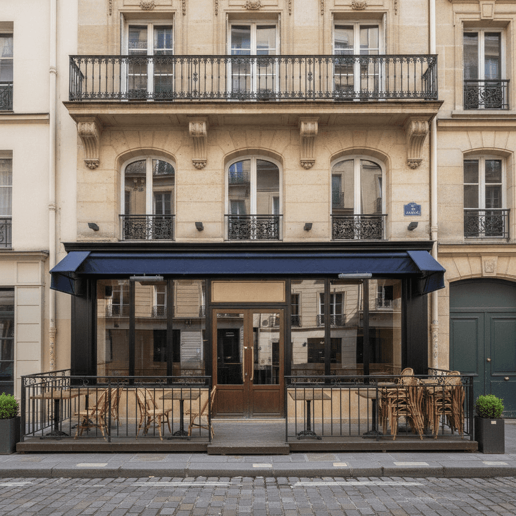 Location 248m² à Paris : extraction