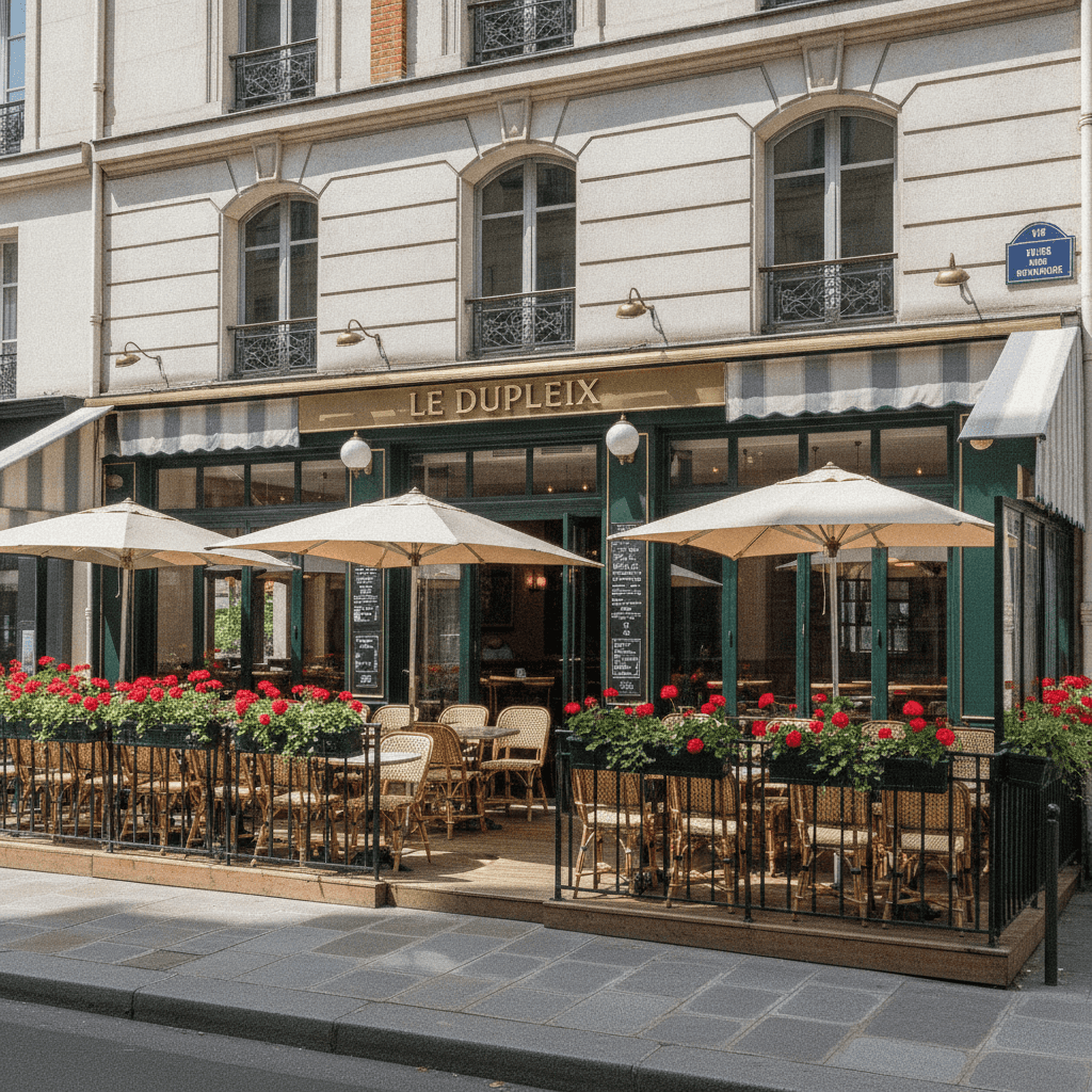Bar-brasserie 90 couverts à Paris : terrasse - licence IV