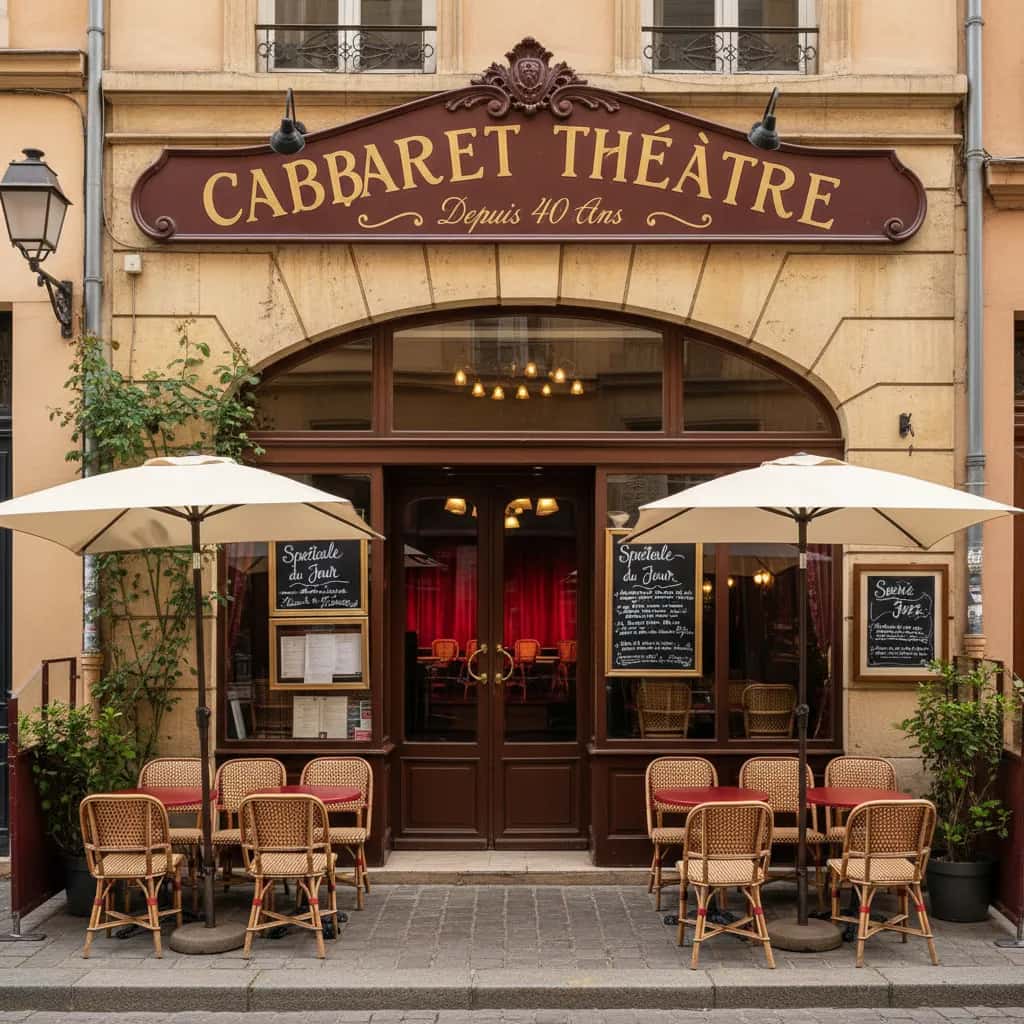 Restaurant 120m² à Lyon : terrasse - licence IV