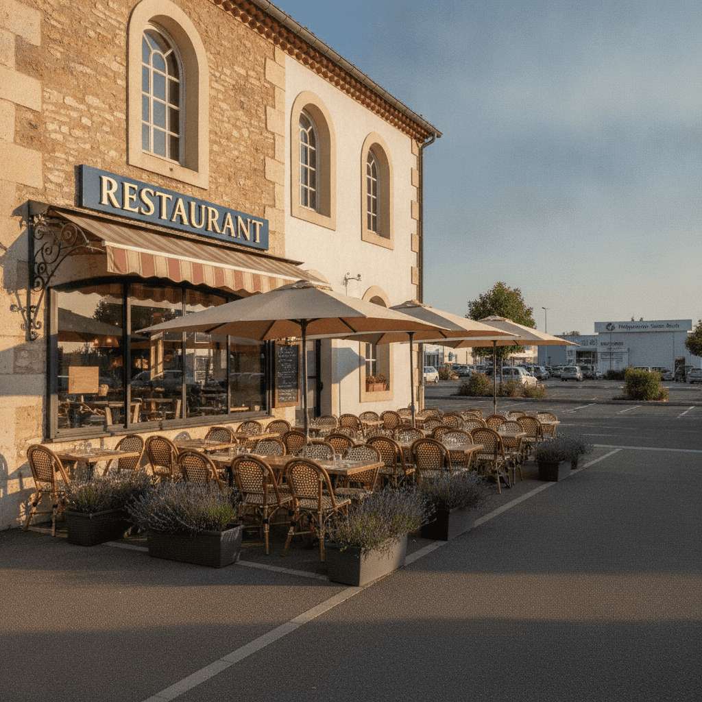 Restaurant 350m² à Saint-Jean-De-Védas : terrasse - extraction