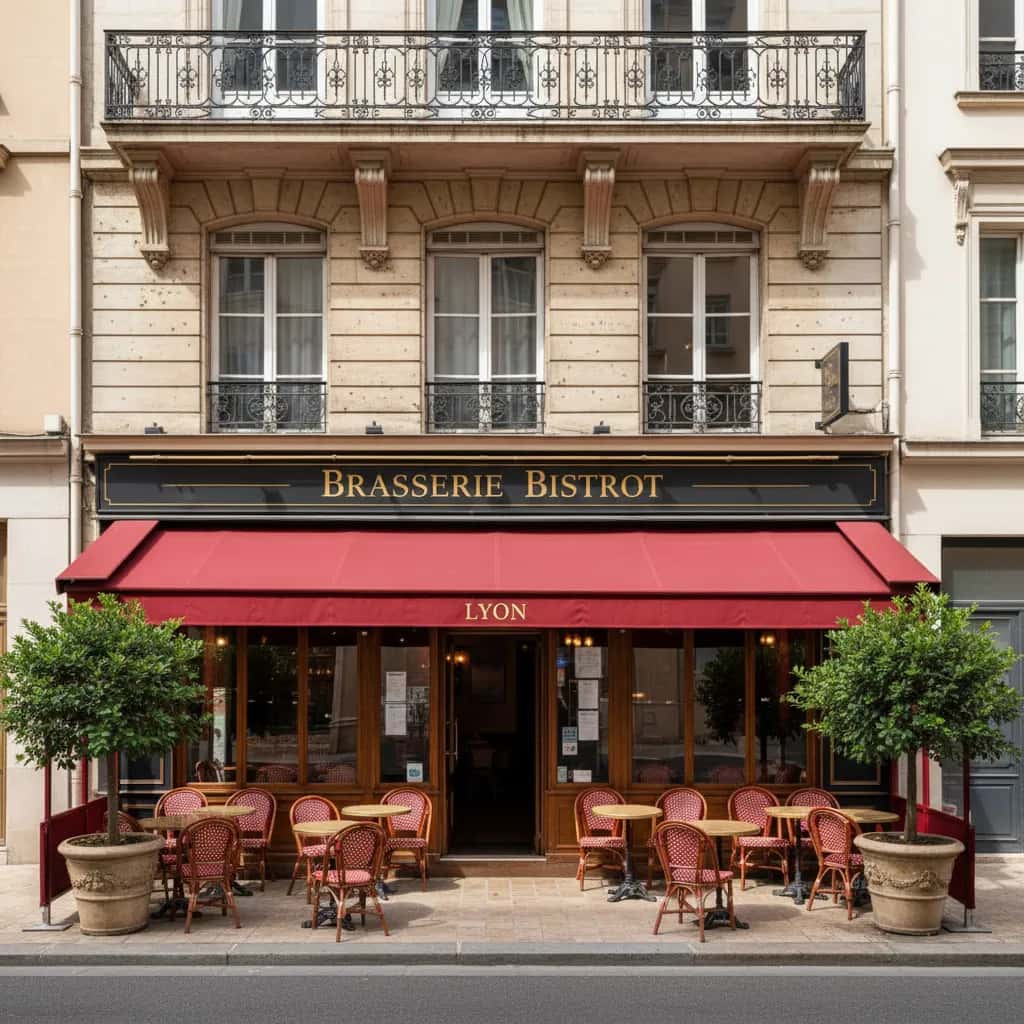 Bar-brasserie à Lyon : terrasse - licence IV