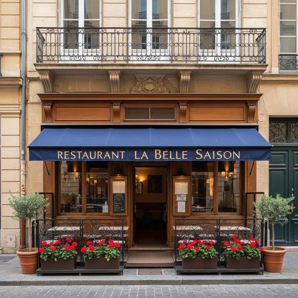 Restaurant 120m² à Lyon : terrasse - extraction