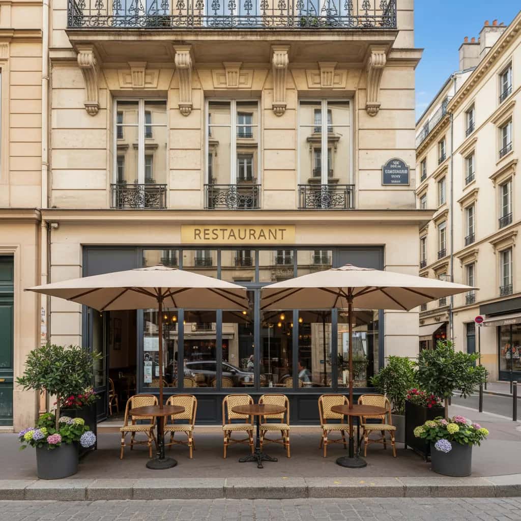 Restaurant 117m² à Lyon : extraction - cuisine équipée
