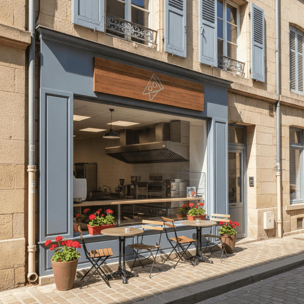 Fast-food à Rennes : cuisine équipée