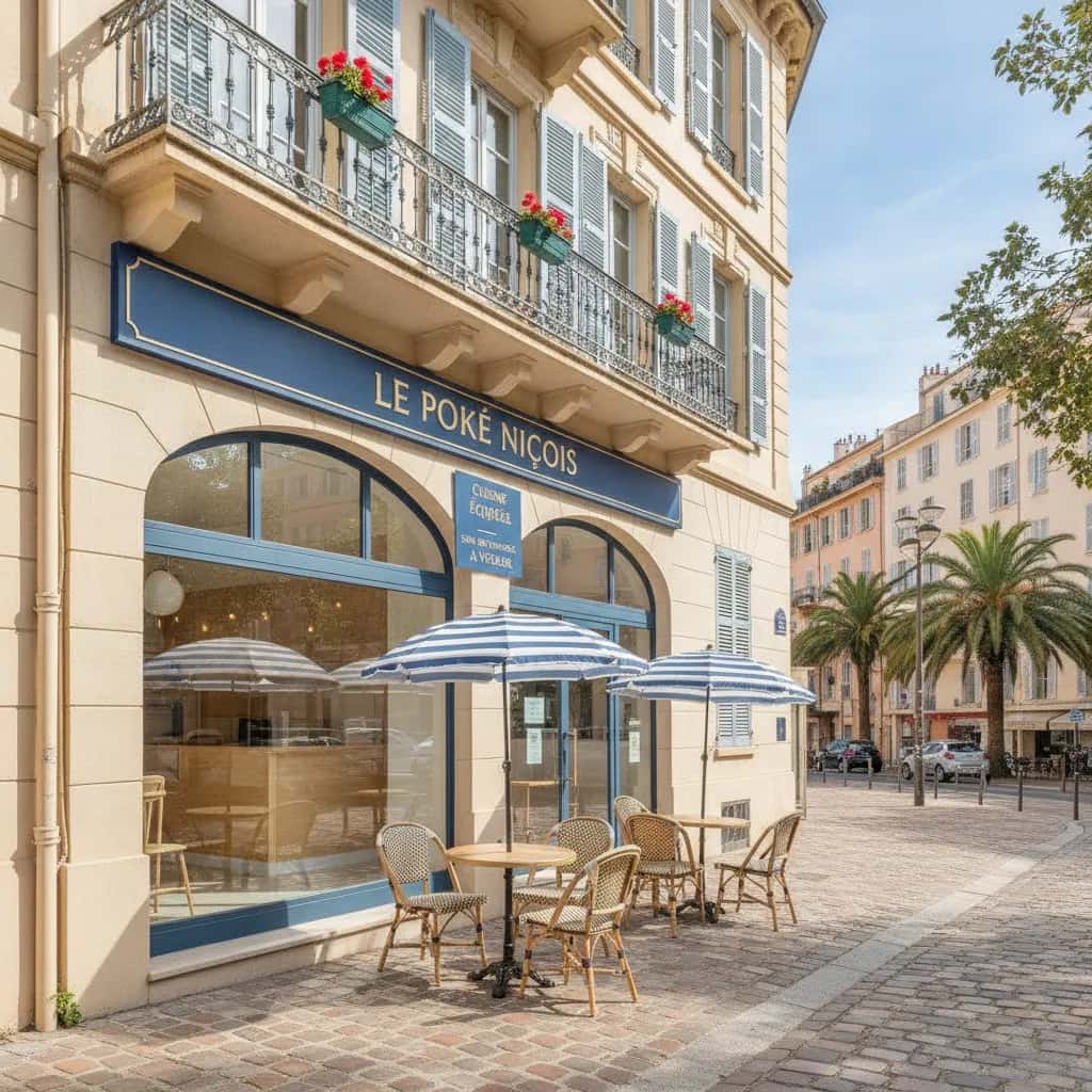 Fast-food 39m² à Nice : cuisine équipée