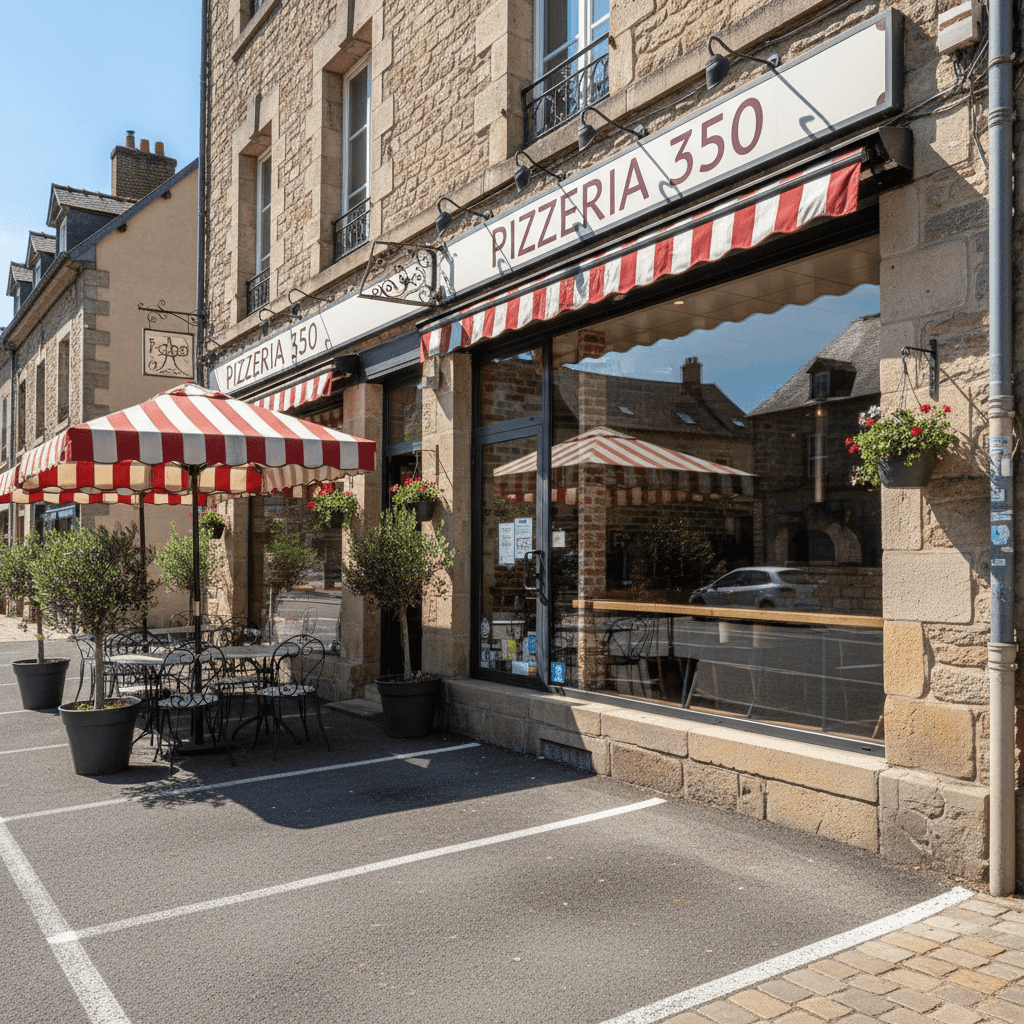 Fast-food 350m² à Clermont-Ferrand : terrasse - extraction