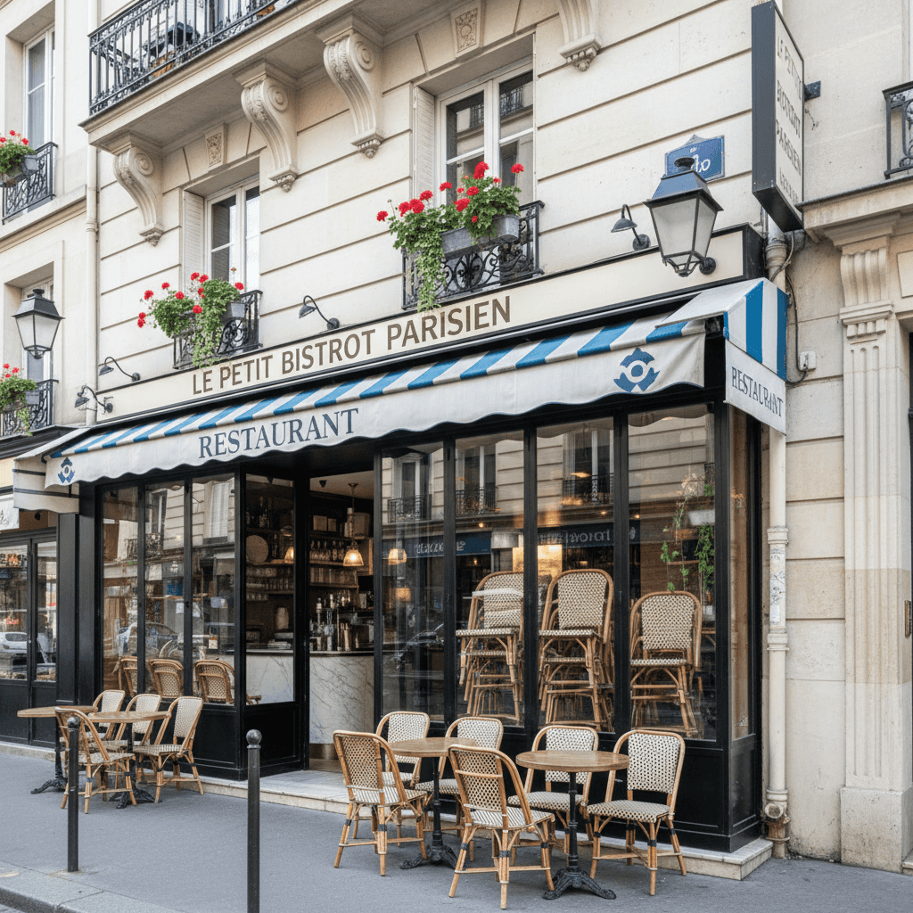 Restaurant 16 couverts à Paris : extraction - cuisine équipée