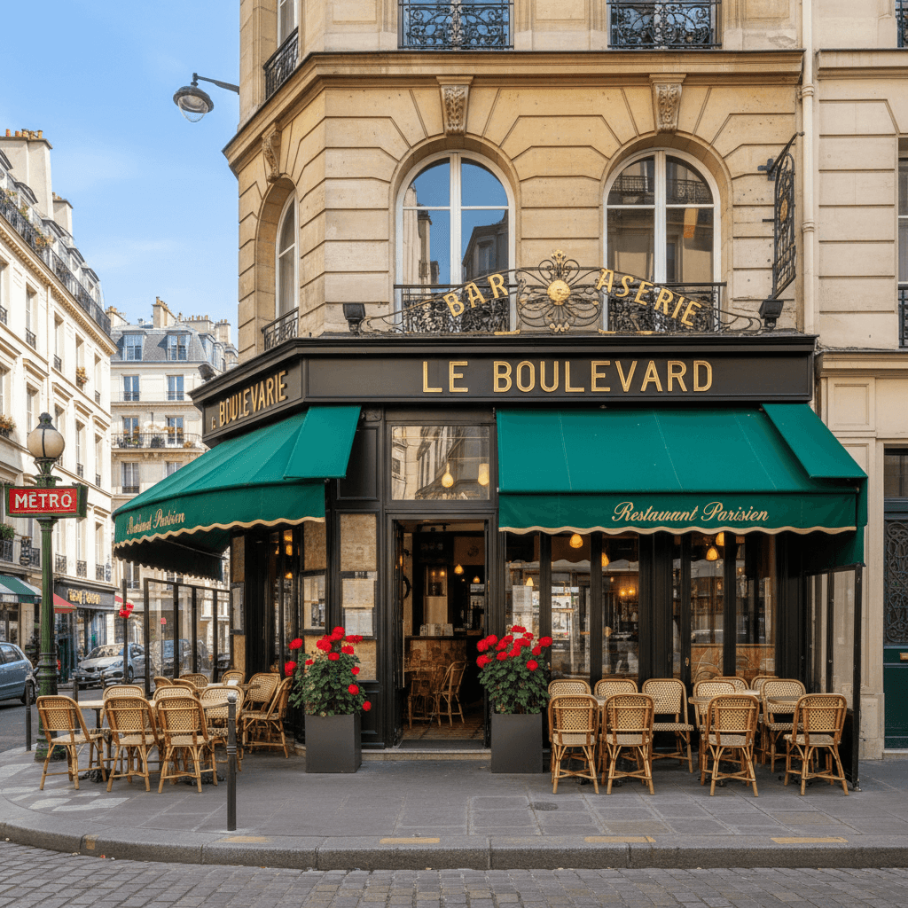 Bar Brasserie à Paris - Emplacement de choix