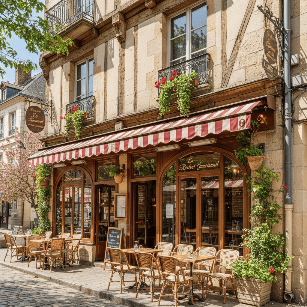 Restaurant à Rouen : terrasse - licence IV