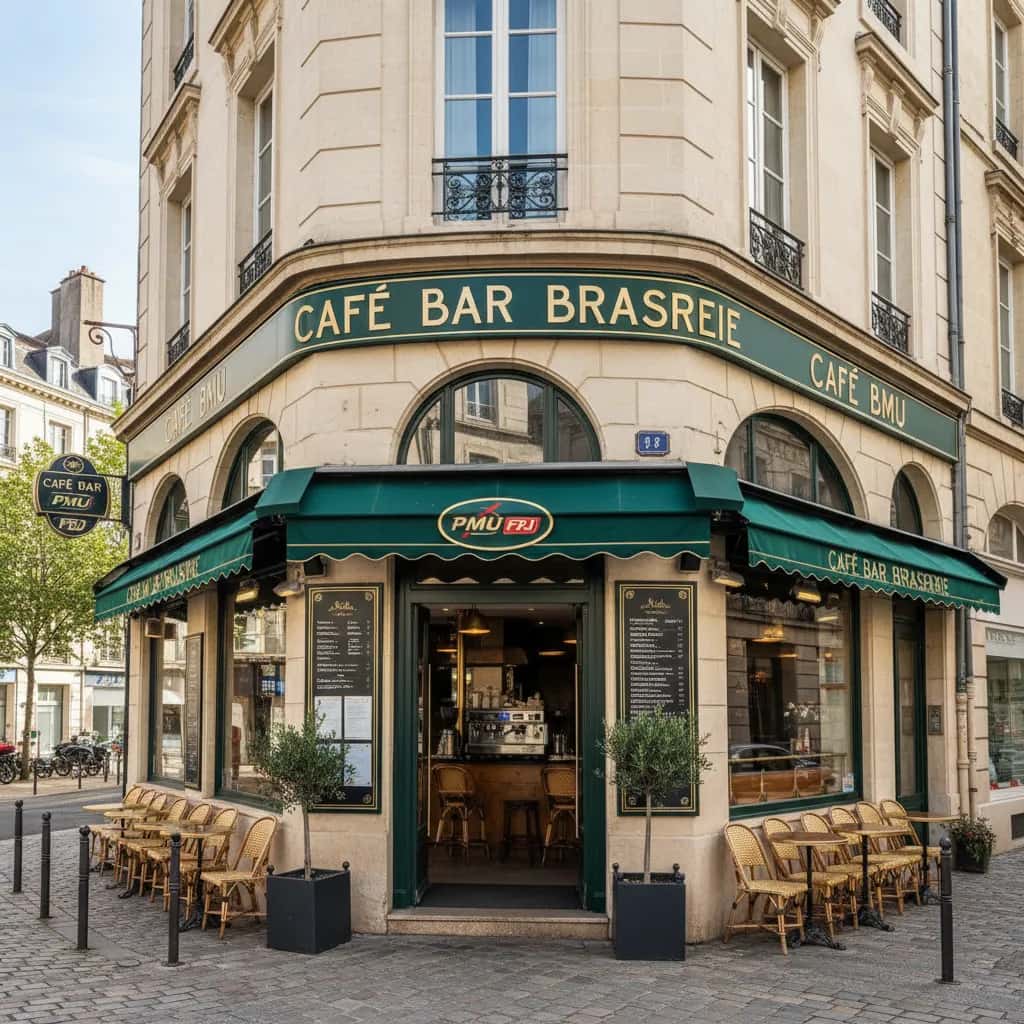 Bar-brasserie 100m² à Nantes : terrasse - licence IV