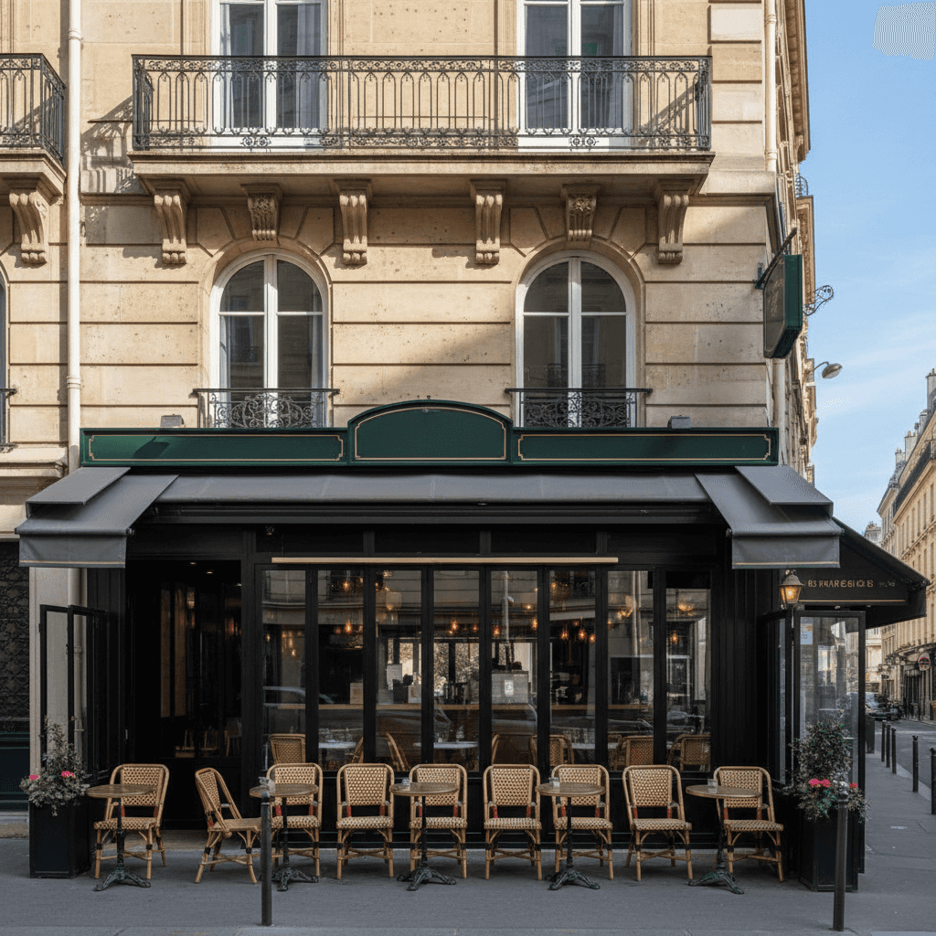 Restaurant 40 couverts à Paris : extraction - cave/réserve