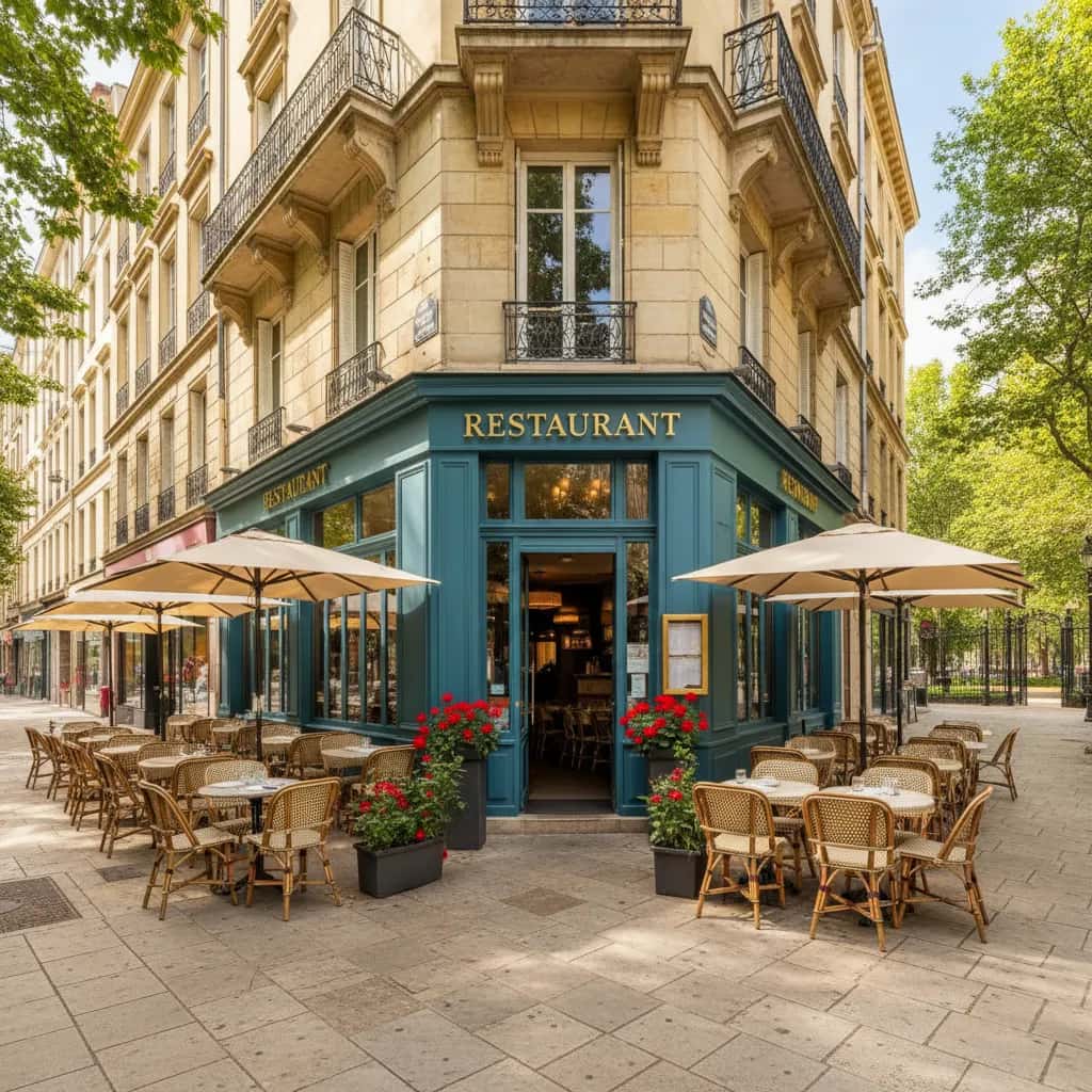 Restaurant 110m² à Lyon : terrasse - licence IV