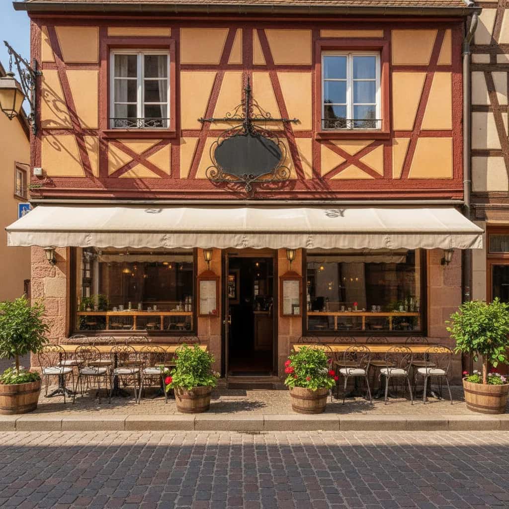 Restaurant 300m² à Strasbourg : terrasse - licence IV