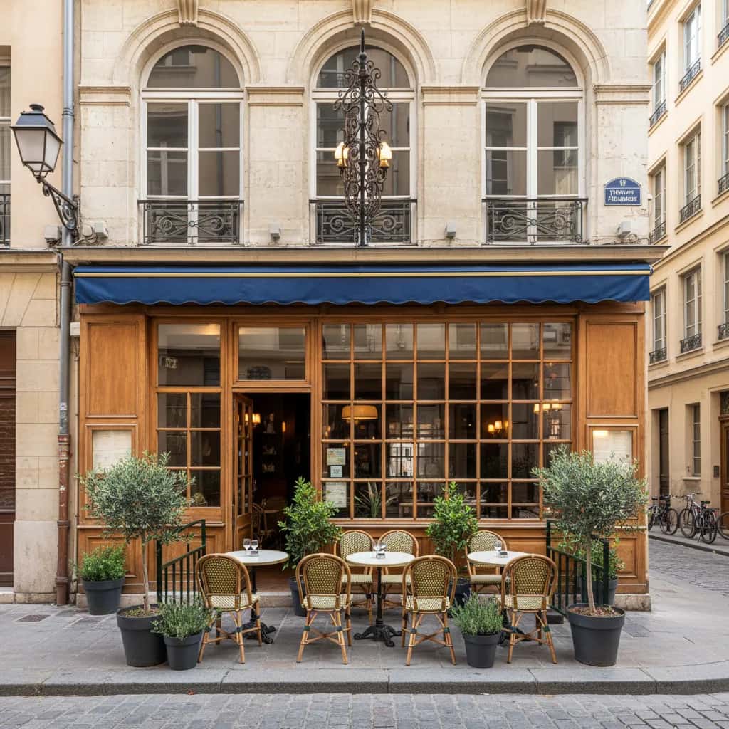 Restaurant 250m² à Lyon : terrasse - licence IV